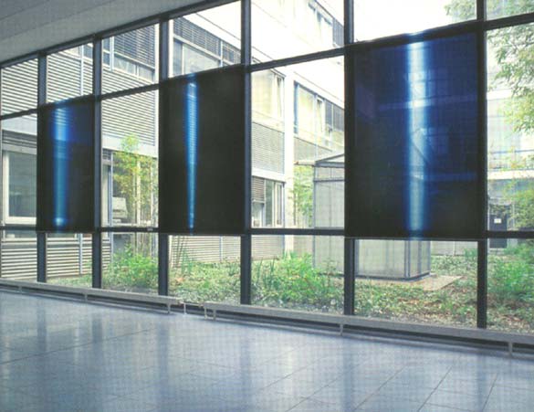 Installation INTERFERENZEN, Universitätsklinikum Freiburg, 1994