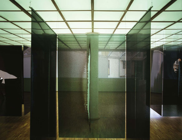 Aus ÖFFNUNGEN und POLARISIERUNG, Städtische Galerie Tuttlingen, 1996